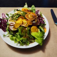 Starter salad at Viadukt in Zurich