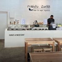Inside at Phaen Din Vegan Vegetarian - เจแผ่นดิน มังสวิรัติ in Chiang Mai