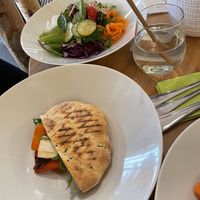 Veggie sandwich and salad bowl @ Breite Acht, Wernigerode at Breite Acht  in Wernigerode