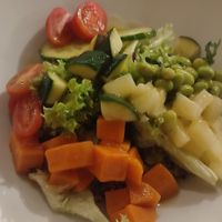 Basic bowl with mango sauce at Breite Acht  in Wernigerode