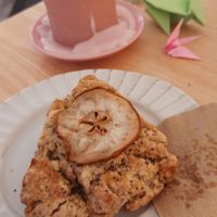 Pear cake, very good. at Sakura in Berlin