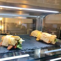 tempeh sandwich  #Veganuary at Sakura in Berlin