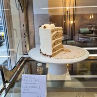 Vanilla Chai cake at Sakura in Berlin