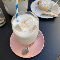 Iced sakura latte  at Sakura in Berlin