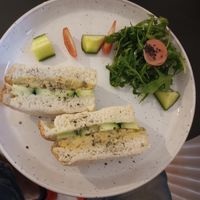 Chickpea Mayo Sando at Sakura in Berlin