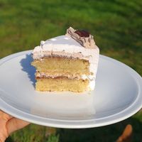 Mont Blanc Cake - inside at Sakura in Berlin