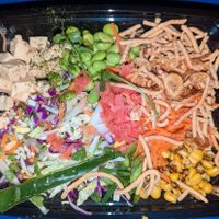 Soba Noodle Salad at Disneyland - Aunt Cass Café in Anaheim