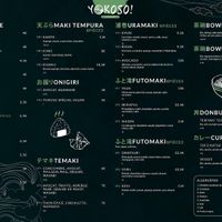 Complete Vegan Menu at Yokoso in Luxembourg City