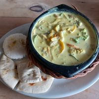 Vegetable curry. at El Patio De Mi Casa in Salento