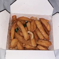 Salt & pepper chips at Wawin Vegan Chinese in York