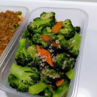 Garlic broccoli at Wawin Vegan Chinese in York