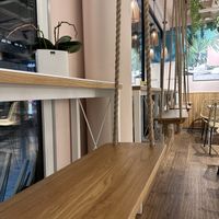 Sit and eat on a swing #Veganuary at MALOA Poke Bowl in Dortmund