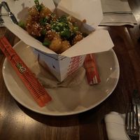 Vegan General Taos  (hummus is not vegan underneath) at That Meetball Place in Farmingdale