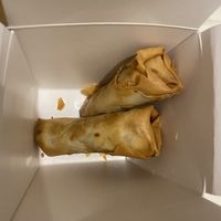 Veggie (vegan) spring rolls   at Ayers Wok in Yulara