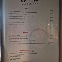 We asked for the vegetable noodles without egg at Ayers Wok in Yulara