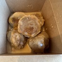 Buffalo “chicken meatballs"  at The Mindful Table in Perrysburg