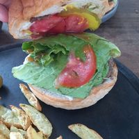  at Los Muchitos Comida Vegana in Oaxaca