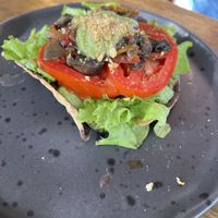   at Los Muchitos Comida Vegana in Oaxaca