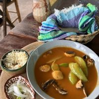   at Los Muchitos Comida Vegana in Oaxaca