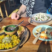  at Los Muchitos Comida Vegana in Oaxaca