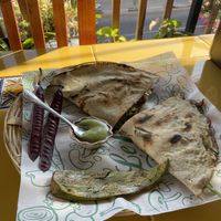   at Los Muchitos Comida Vegana in Oaxaca