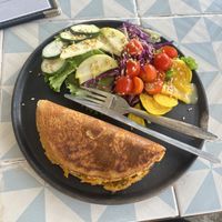   at Los Muchitos Comida Vegana in Oaxaca