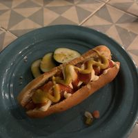 Hotdog   at Los Muchitos Comida Vegana in Oaxaca