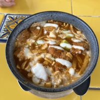 Aztec soup   at Los Muchitos Comida Vegana in Oaxaca