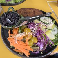 Milanesa   at Los Muchitos Comida Vegana in Oaxaca