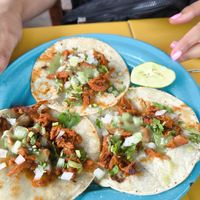  at Los Muchitos Comida Vegana in Oaxaca