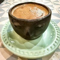 Oaxaca chocolate   at Los Muchitos Comida Vegana in Oaxaca