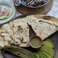   at Los Muchitos Comida Vegana in Oaxaca