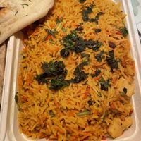 Tofu Biryani  at My Roti Place in Oakville