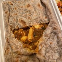 Tofu Matar Roti (vegan)  at My Roti Place in Oakville