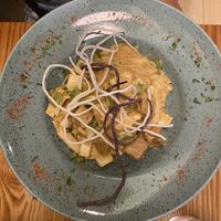 Tempeh dish at Avocado in Athens