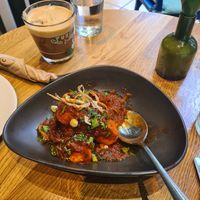 Sticky Tofu Starter at Avocado in Athens