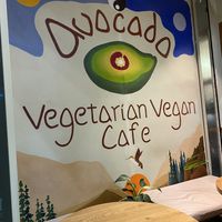 Signage  at Avocado in Athens