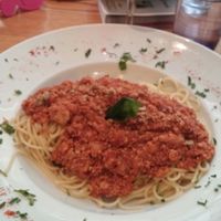 vegan Bolognese at Avocado in Athens