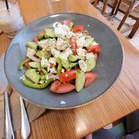 Greek salad at Avocado in Athens
