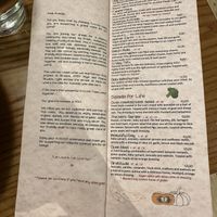 Menu  at Avocado in Athens