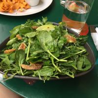 Herb Garden salad with dried figs! at Avocado in Athens