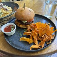 Protein burger  at Avocado in Athens