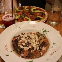 Main Dishes
Vibrant vegan pizza
atma hari noodles at Avocado in Athens