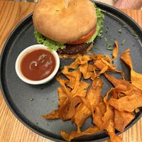 Protein burger  at Avocado in Athens