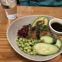 Poké bowl  at Avocado in Athens
