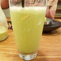 Apple lemon juice at Avocado in Athens