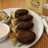 Falafel plate still as tasty and filling in October 2018 as it was in April 2017! at Avocado in Athens