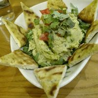Hummus avocado at Avocado in Athens