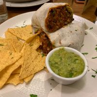 Vegan wrap at Avocado in Athens
