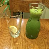 Fresh juice at Avocado in Athens